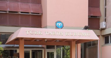 The Turkish Historical Society building, which was founded on April 15, 1931, Ankara, Türkiye, May 23, 2024. (Shutterstock Photo)