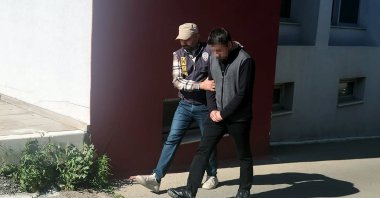 M.B., who is mentioned in the U.S. investigation, is captured during a raid at his home, Adana, Türkiye, April 17, 2025. (DHA Photo)