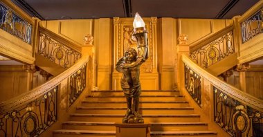 A water-stained third-class restaurant ticket from the Titanic was discovered on the body of a passenger 113 years after the disaster. (Shutterstock Photo)