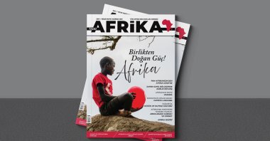 The first cover of the inaugural issue of TADD AFRİKA magazine, launched by Türkiye’s Association of Friends of All Africa. (Courtesy of Ayhan Şensoy)