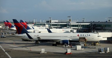 Delta Air Lines planes are seen at John F. Kennedy International Airport on the July 4th weekend in Queens, New York City, U.S., July 2, 2022. (Reuters File Photo)