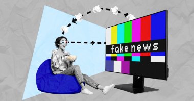 &quot;American writer Susan Sontag noted that the survivors of the 9/11 attacks described those horrible scenes as &#039;like a movie.&#039;&quot; (Shutterstock Photo)