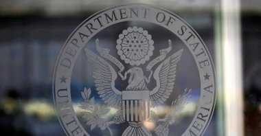 The seal of the United States Department of State is seen in Washington, U.S., Jan. 26, 2017.   (Reuters File Photo)
