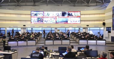 A coordination meeting is held under the Türkiye Disaster Response Plan (TAMP) following the earthquakes in Istanbul, Türkiye, April 23, 2025. (AA Photo)