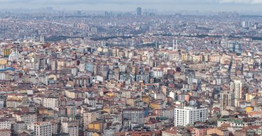 An aerial view of residential buildings, Istanbul, Türkiye, Jan. 1, 2023. (Shutterstock Photo)