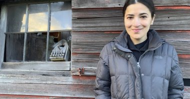 This photo provided by Emily’s Entourage in April 2025 shows Emily Kramer-Golinkoff, who has cystic fibrosis caused by a rare genetic mutation, during a trip to Maine. (AP Photo)