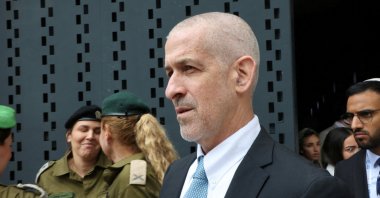  Ronen Bar, the head of Shin Bet, attends a ceremony marking Memorial Day for fallen soldiers of Israel's wars and victims of attacks, at Jerusalem's Mount Herzl military cemetery, May 13, 2024. (Reuters File Photo)