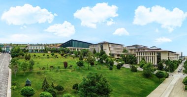 In this undated file photo, a general view shows the Hasan Kalyoncu University (HKU) campus, Gaziantep, southeastern Türkiye. (DHA Photo)