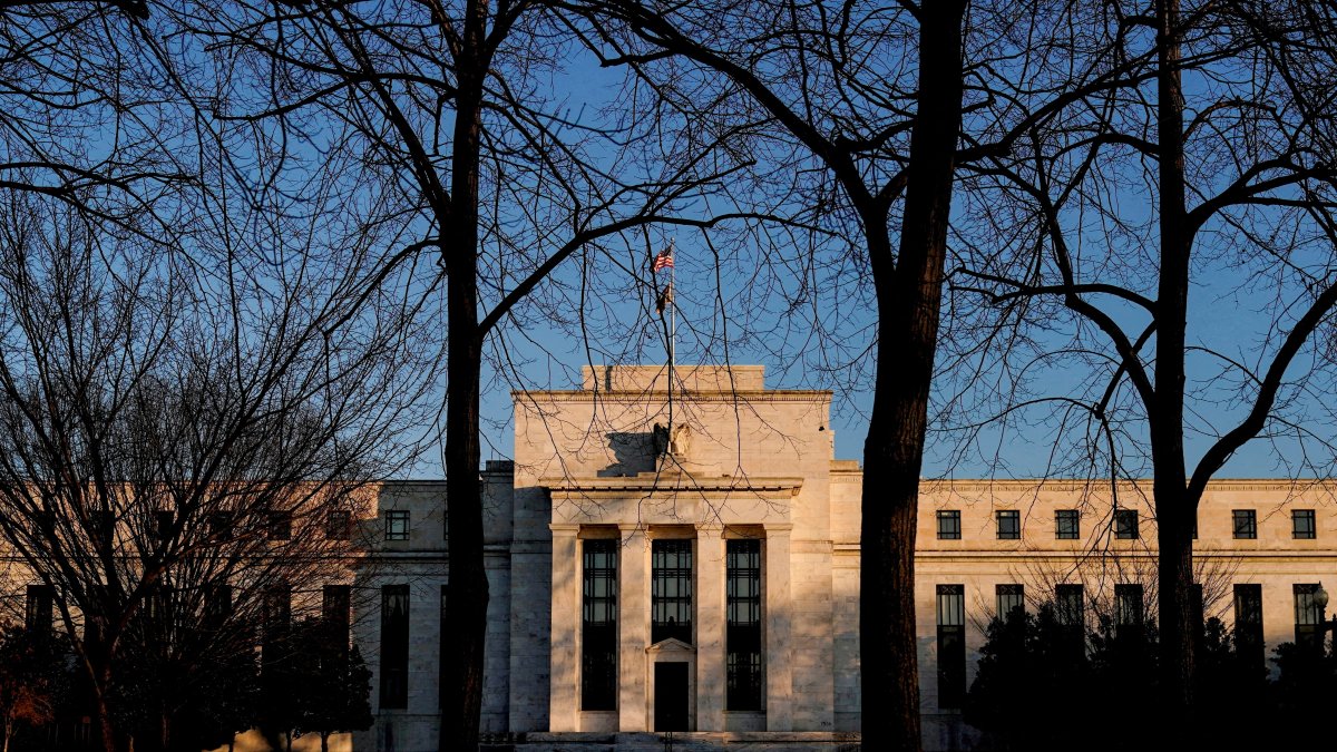 The U.S. Federal Reserve (Fed) building, Washington, U.S., Jan. 26, 2022. (Reuters Photo)