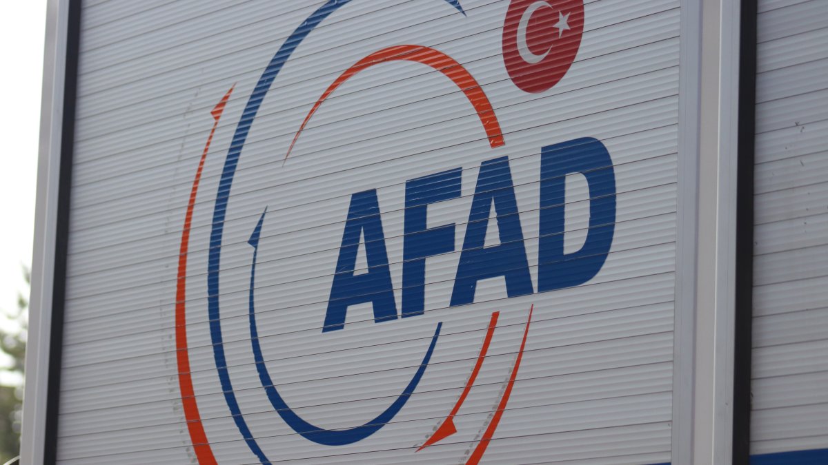 Logo of the Disaster and Emergency Management Authority (AFAD) on a vehicle. Erzurum, Türkiye, Oct. 29, 2023. (Shutterstock Photo)