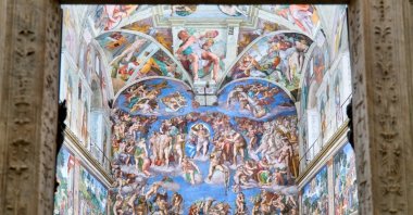 The Sistine Chapel by Michelangelo, located in the Vatican Museums, the Vatican. (Shutterstock Photo)