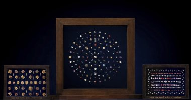 This undated photo released by Sotheby's shows the Pirprahwa Gems of the Historical Buddha. (AP Photo)