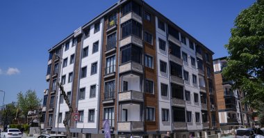 An apartment rebuilt under the “Half on Us” project in Küçükçekmece, Istanbul, Türkiye, May 3, 2025. (AA Photo)
