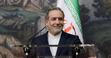 Iran&#039;s Foreign Minister Abbas Araqchi attends a press conference following a meeting with Russia&#039;s Foreign Minister Sergei Lavrov, Moscow, Russia, April 18, 2025. (Reuters Photo)