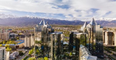 A view of the city center, Almaty, Kazakhstan, April 15, 2025. (Shutterstock Photo)