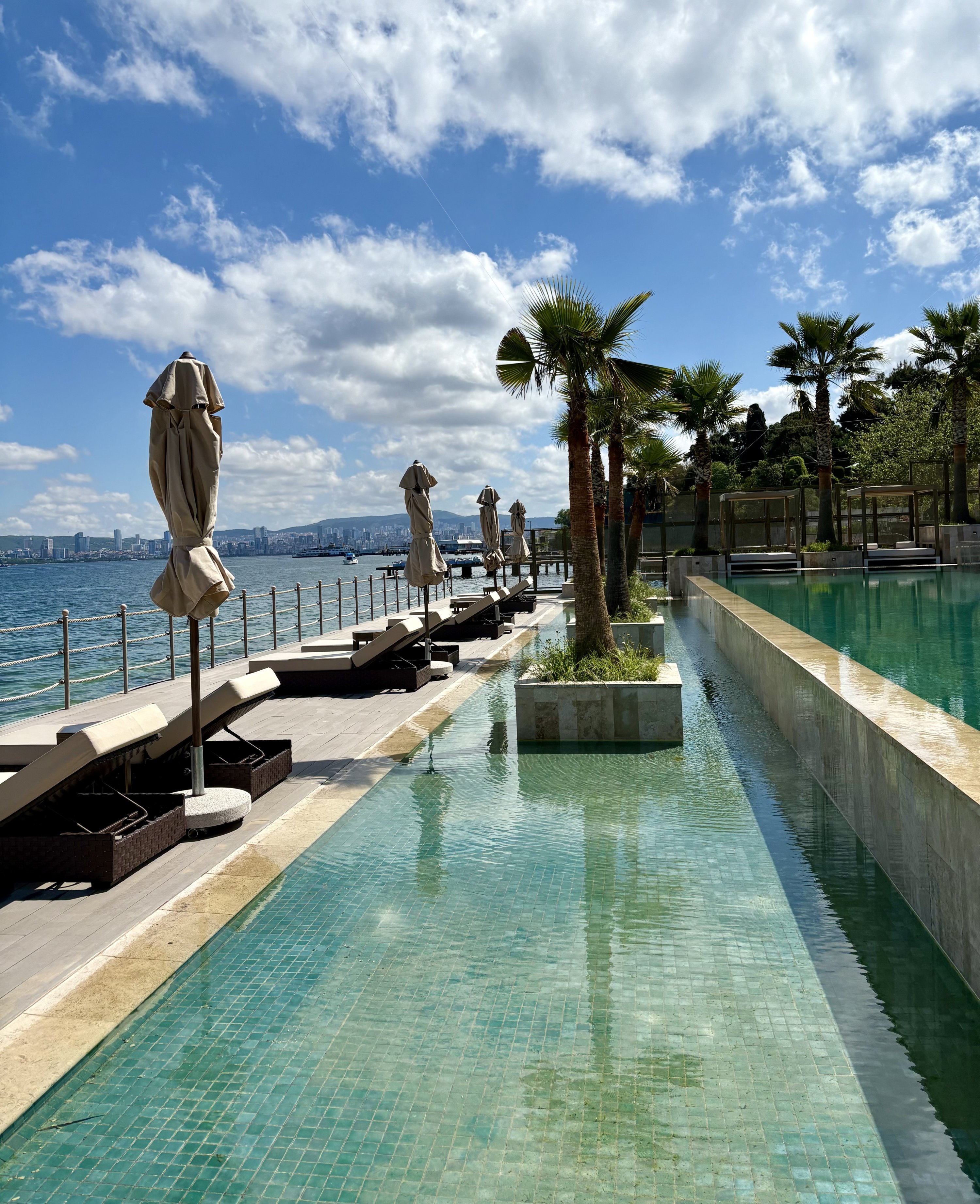The seaside view from the Princes' Palace Resort, Büyükada, Istanbul, Türkiye, May 13, 2025. (Photo by Funda Karayel)