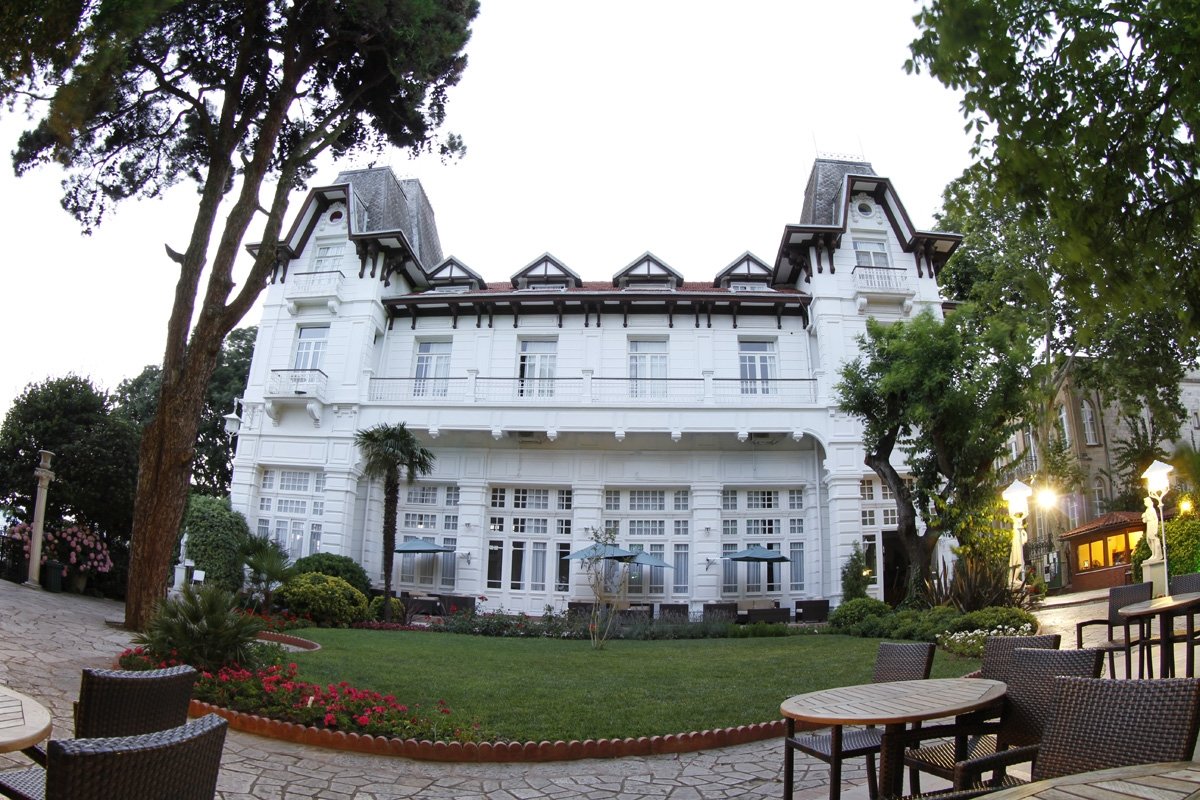 Exterior view of Büyükada Anadolu Club, Büyükada, Istanbul, Türkiye, in this undated file photo. (Courtesy of Anadolu Club) 