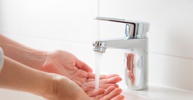 The first-tier residential water tariff, used by approximately 85% of households in Istanbul, will rise from TL 42.37 ($1.09) to TL 46.62 per cubic meter. (Shutterstock Photo)