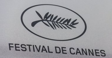 Logo of Annual International Film Festival de Cannes, France, May 17, 2023. (Shutterstock Photo)