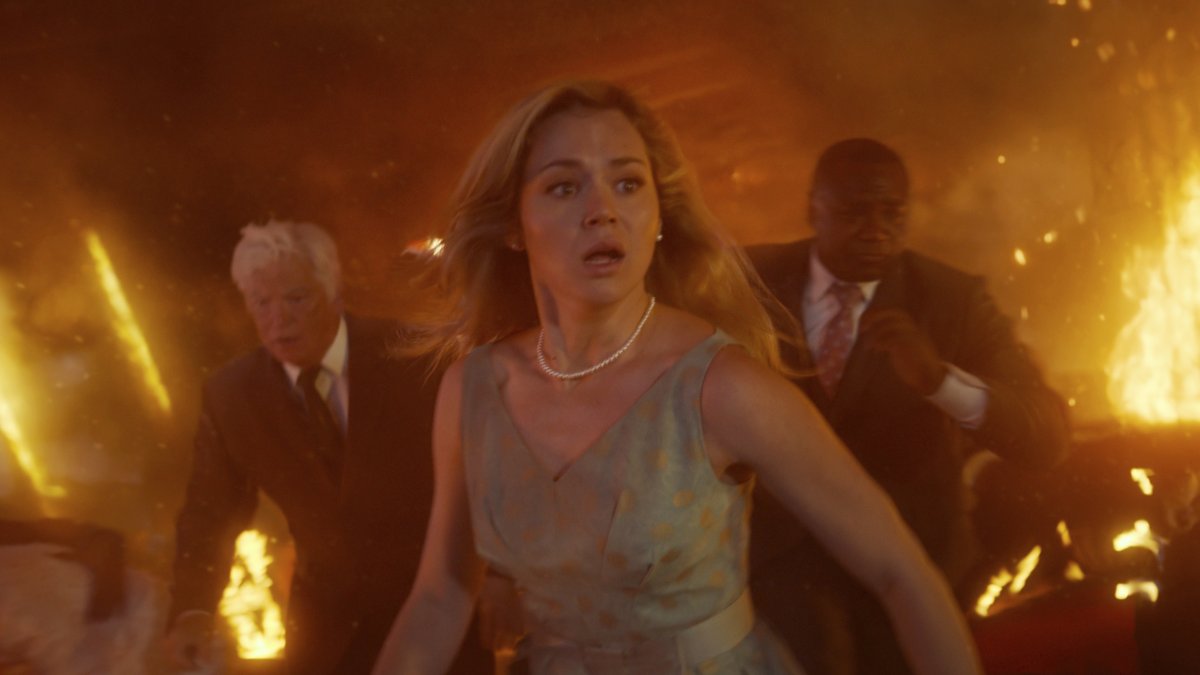 This image released by Warner Bros. Pictures shows Brec Bassinger in a scene from &quot;Final Destination Bloodlines.&quot; (AP Photo)