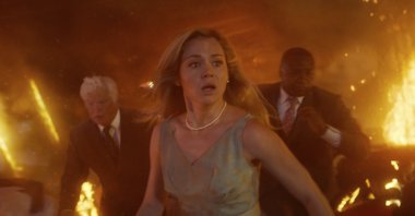 This image released by Warner Bros. Pictures shows Brec Bassinger in a scene from &quot;Final Destination Bloodlines.&quot; (AP Photo)