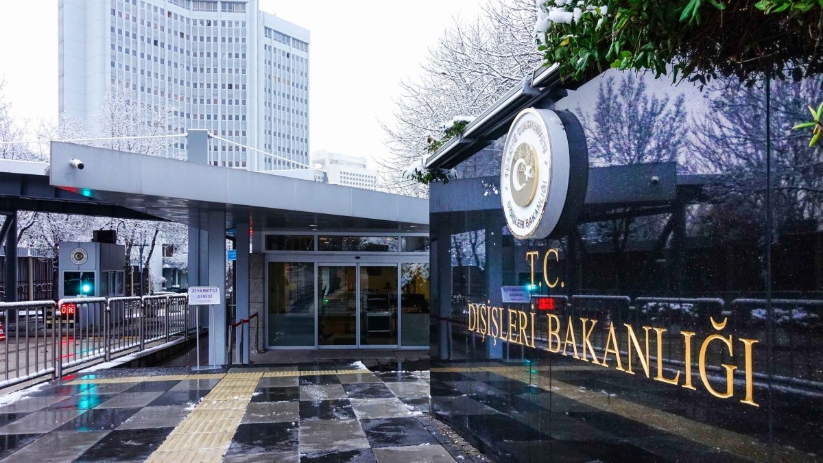 Ministry of Foreign Affairs headquarters in Türkiye&#039;s capital Ankara in this undated file photo. (AA File Photo)