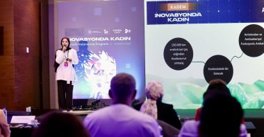 During the event, participants presented their projects and connected with mentors and investors, Istanbul, Türkiye, May 18. 2025. (AA Photo)