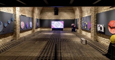 A general view of the "Surprise Me, Istanbul" exhibition at Baurthane, Istanbul, Türkiye, April 24, 2025. (Courtesy of Seval Özcan)