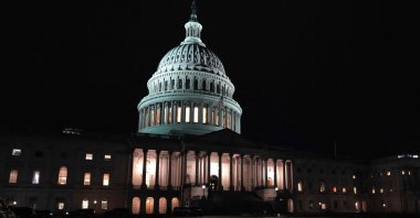 The U.S. Capitol is seen as the House Rules Committee prepares to meet for an overnight markup of the One Big Beautiful Bill Act, Washington, U.S., May 20, 2025. (AFP Photo)