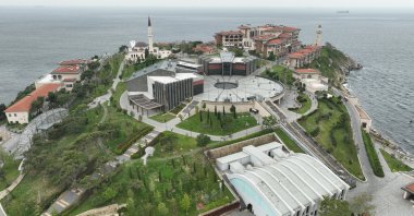 An aerial view of Democracy and Freedoms Island, Istanbul, Türkiye, May 26, 2025. (AA Photo)