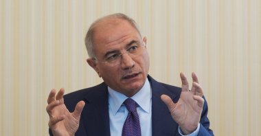 Justice and Development Party (AK Party) Deputy Chair Efkan Ala speaks to journalists at the party&#039;s headquarters, Ankara, Türkiye, May 26, 2025 (AA Photo)