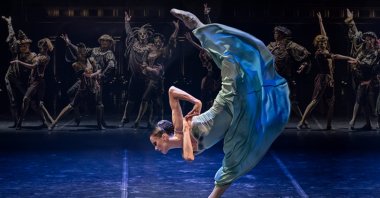 A scene from the ballet &quot;Anna Karenina.&quot; (Courtesy of AKM)