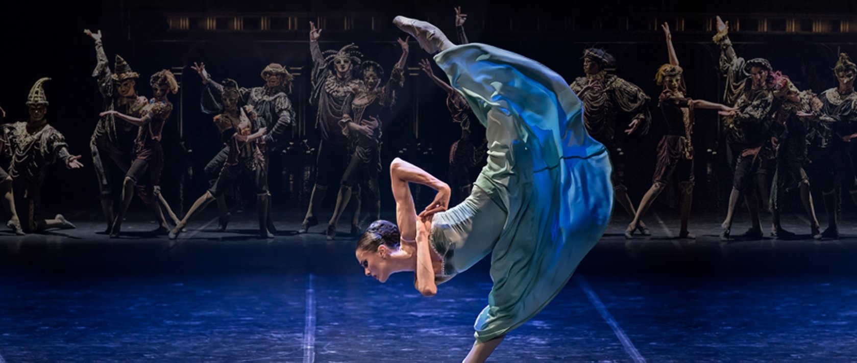 A scene from the ballet &quot;Anna Karenina.&quot; (Courtesy of AKM)