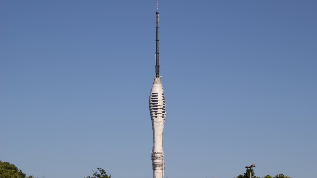 Çamlıca Tower, inaugurated on May 29, 2021, stands as the tallest structure in Istanbul, Türkiye, April 11, 2024. (Shutterstock Photo)