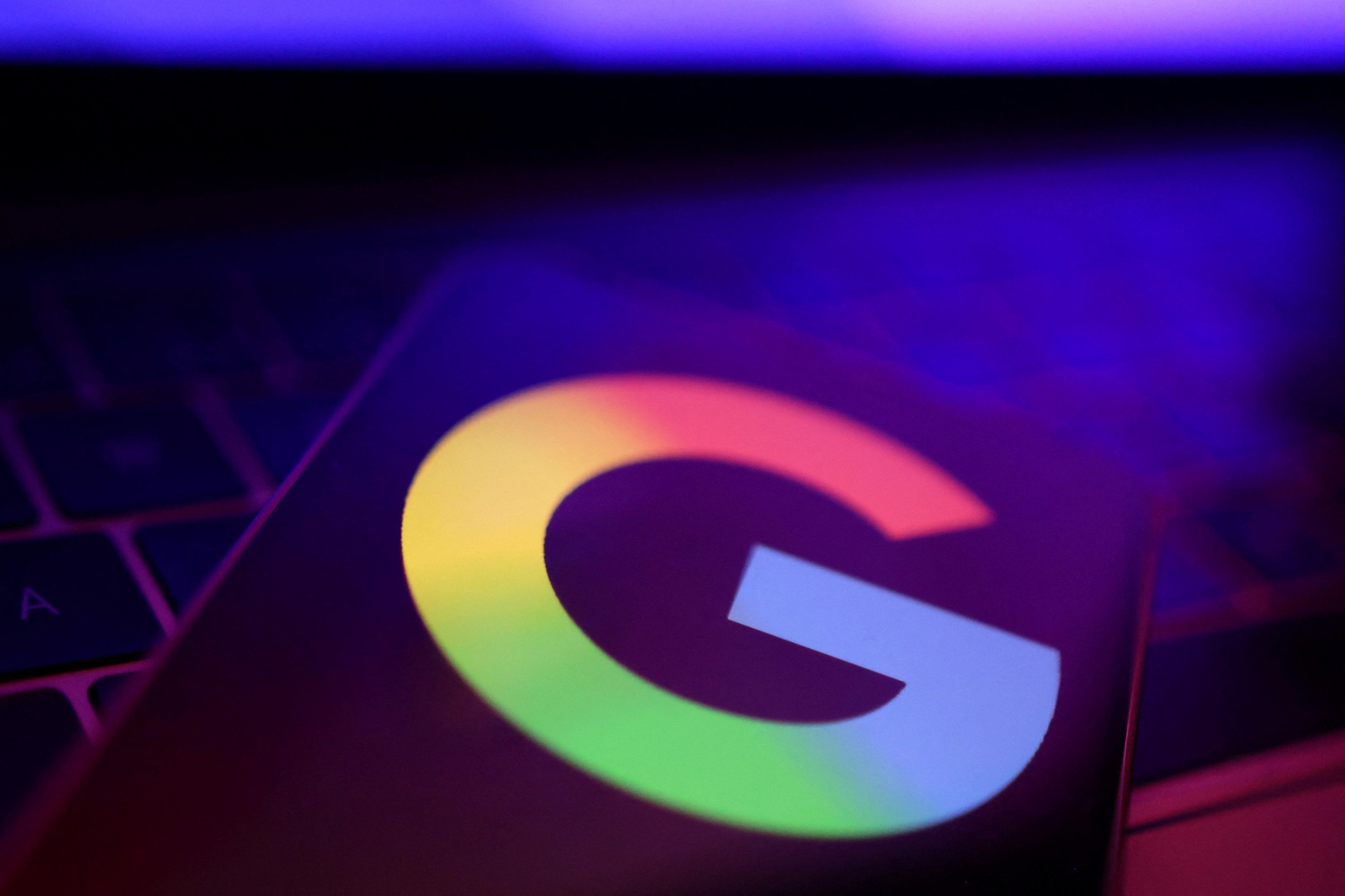 The new Google logo is seen in this illustration taken May 13, 2025. (Reuters Photo)
