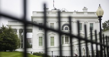 U.S. President Donald Trump confirmed to reporters that he warned Israeli President Benjamin Netanyahu not to attack Iran while they and the U.S. continue to hold nuclear talks, the White House, Washington, D.C., U.S., May 28, 2025. (EPA Photo)