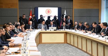 A view of Parliament&#039;s Committee on Justice in session, Ankara, Türkiye, May 31, 2025. (AA Photo)
