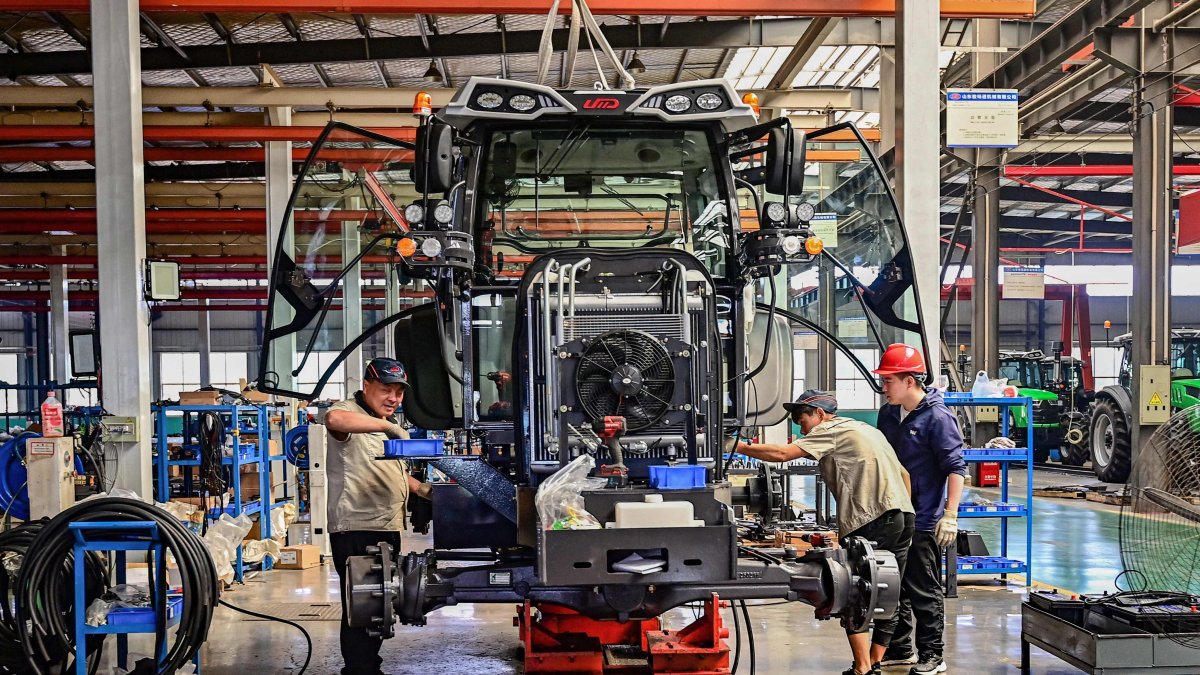 European factory activity stabilizes in May, Asia struggles with tariffs