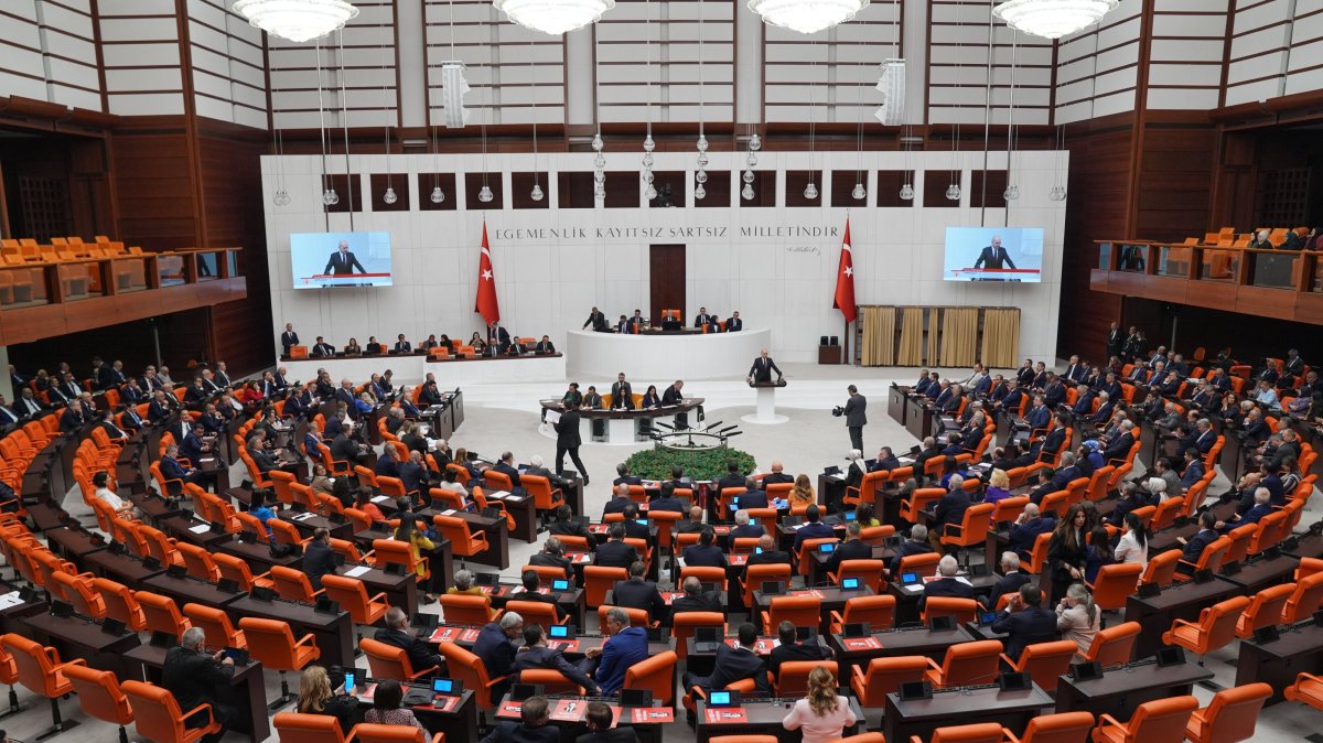 The Parliament votes for a new speaker, Ankara, Türkiye, June 3, 2025 (AA Photo)
