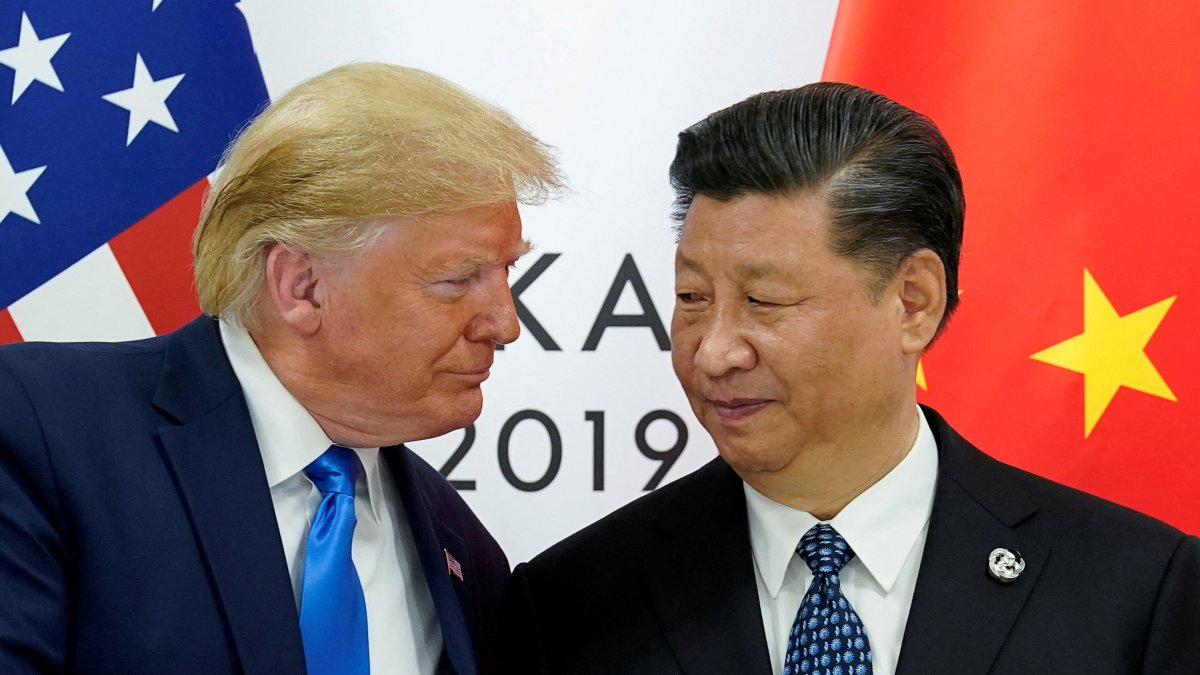 Trump says Xi 'extremely hard' to make deal with, steel levies double