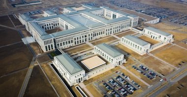 An aerial view of the MIT headquarters, Ankara, Türkiye, Jan. 5, 2020. (AA Photo)