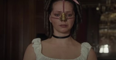 A still shot from the movie "The Ugly Stepsister."