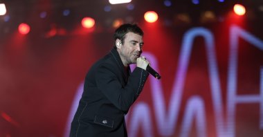 Renowned Turkish singer Murat Dalkılıç performed at Grand Sapphire Resort in Iskele, Turkish Republic of Northern Cyprus, June 7, 2025. (Photo Courtesy of Hakan Uç)