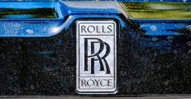 The Rolls-Royce logo is seen in Dusseldorf, Germany, May 14, 2025. (Reuters Photo)