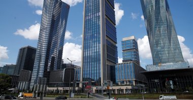 Bank headquarters are seen at the Istanbul Financial Center (IFC), Istanbul, Türkiye, July 25, 2024. (Reuters Photo)