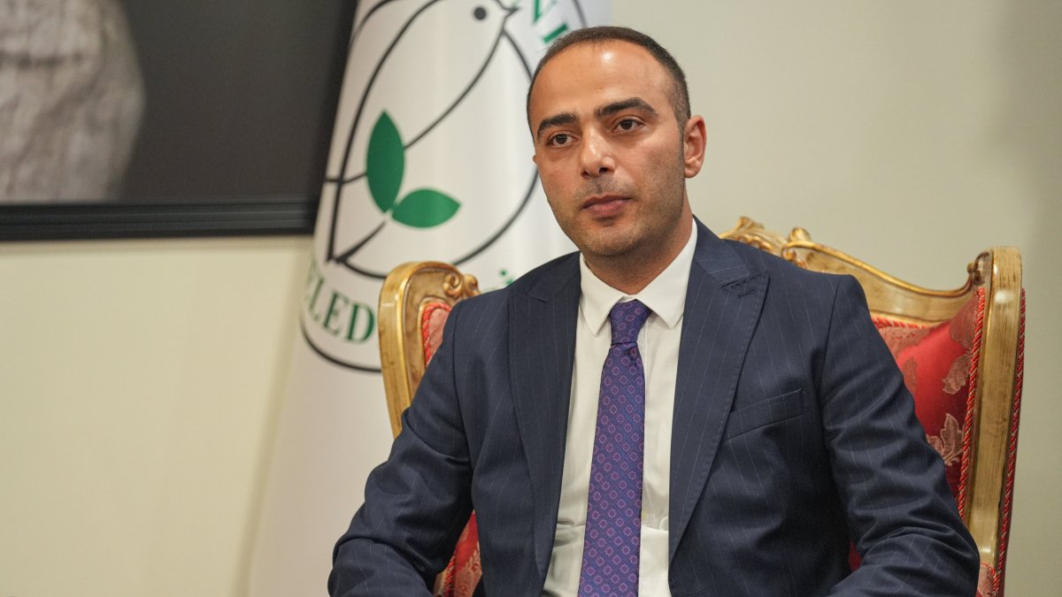 Eray Karadeniz is seen at the municipality in Istanbul&#039;s Gaziosmanpaşa district, Türkiye, June 11, 2025