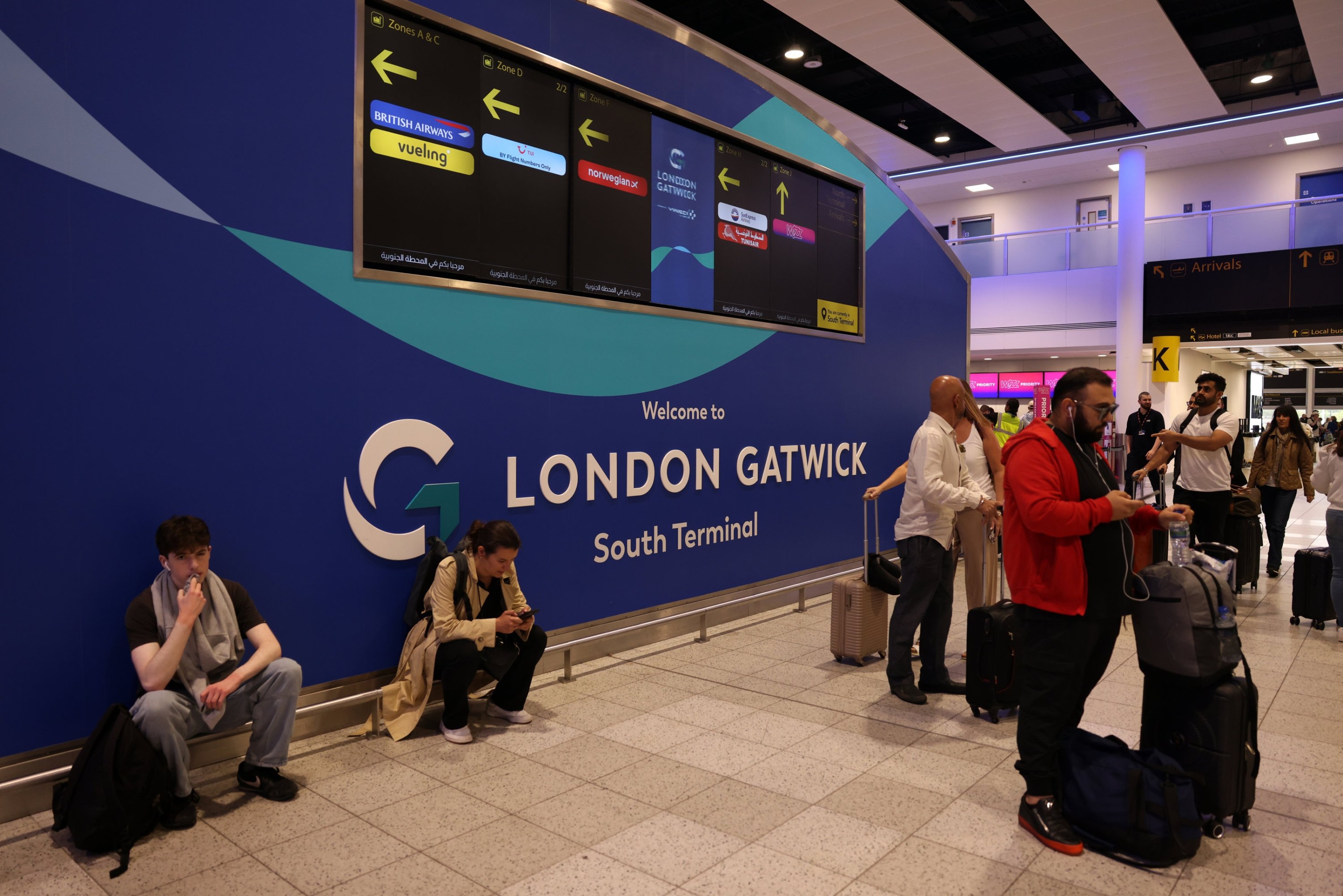 'It could be us': Flyers at Gatwick shaken by Air India crash