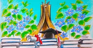 &quot;Algeria has a long tradition of welcoming international students, with more than 65,000 graduates from 62 countries since its independence in 1962.&quot; (Illustration by Erhan Yalvaç)