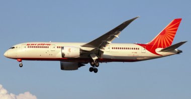 Air India Boeing 787 Dreamliner aircraft VT-ANB is pictured near Malpensa Airport in Milan, Italy, Aug. 19, 2017. (Reuters File Photo)