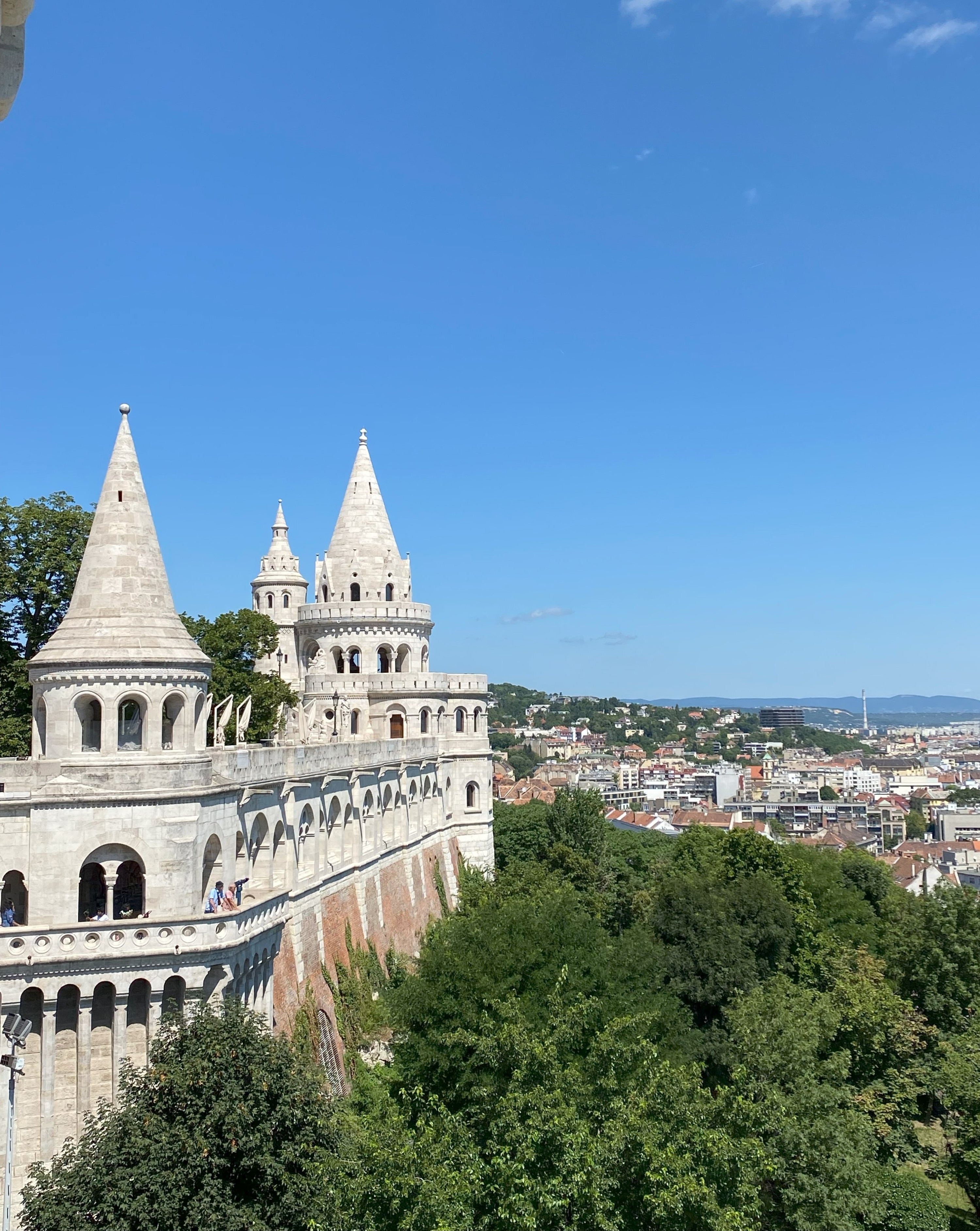 Fisherman Bastion in Buda Castle, Budapest, Hungary, Sept. 15, 2022. (Photo by İlker Topdemir)